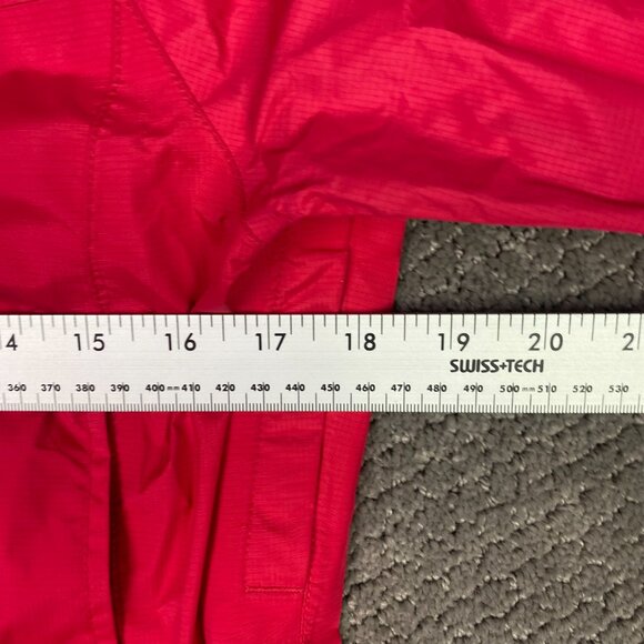 Marmot Jacket Women's Small Pink PreCip Eco Rain Waterproof Hooded Hiking Nylon - Picture 13 of 14